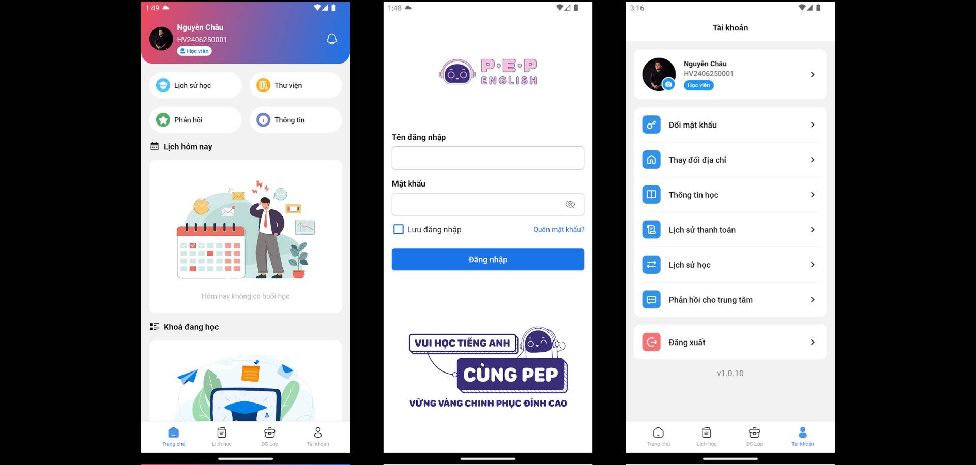 Mobile app giúp phụ huynh dễ dàng theo dõi