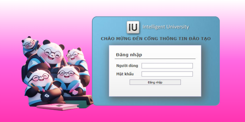 Phần mềm quản lý trường đại học iu