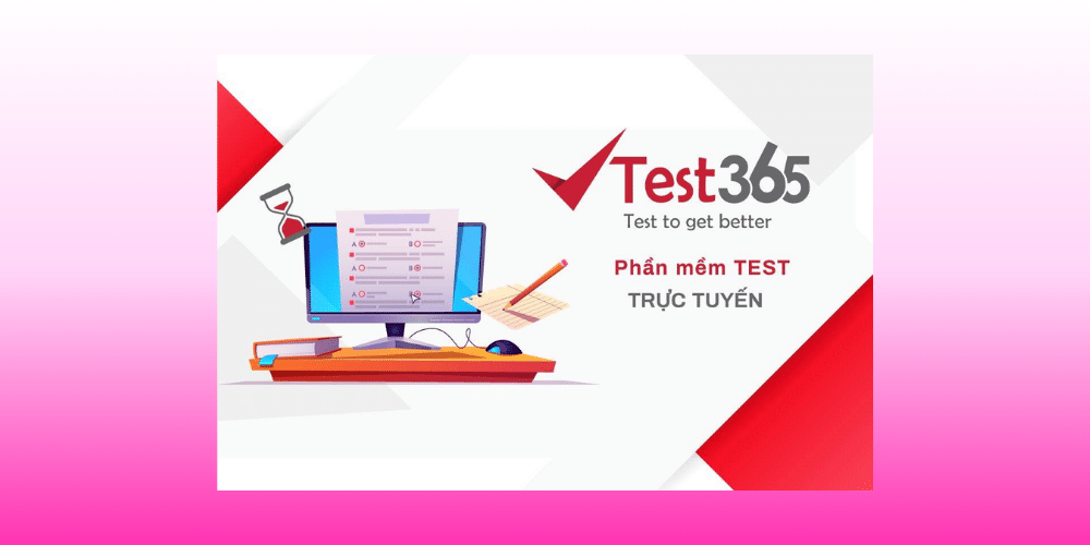 phần mềm tạo bài kiểm tra online Test 365