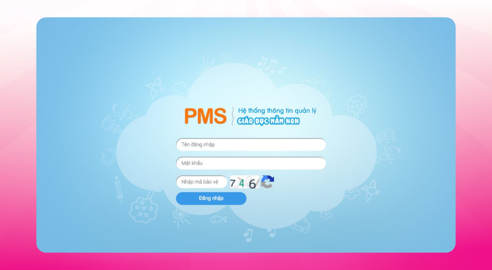Phần mềm quản lý giáo dục mầm non PMS