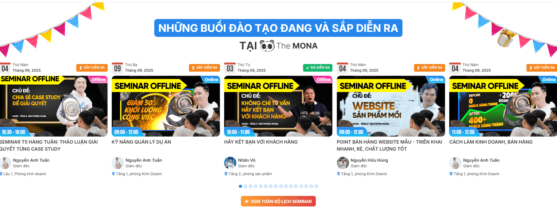 Tính năng mạng xã hội nội bộ