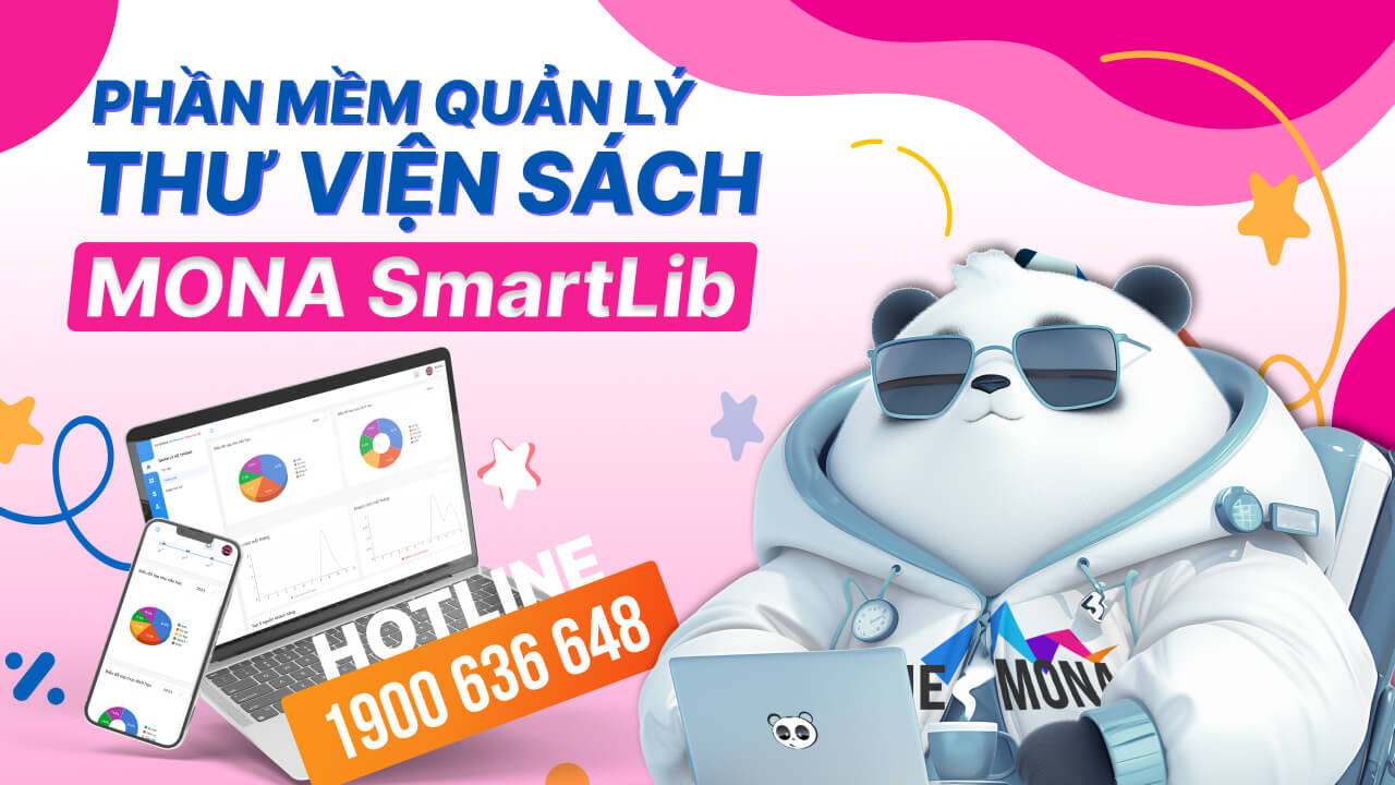 Phần mềm quản lý thư viện trực tuyến MONA SmartLib