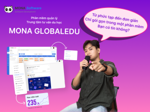 Phần mềm quản lý trung tâm du học Mona GlobalEd