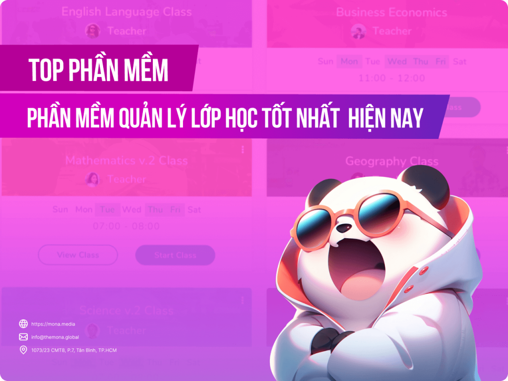 Top phần mềm quản lý lớp học