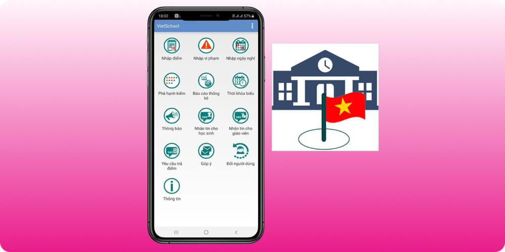 Phần mềm quản lý lớp học miễn phí Vietschool