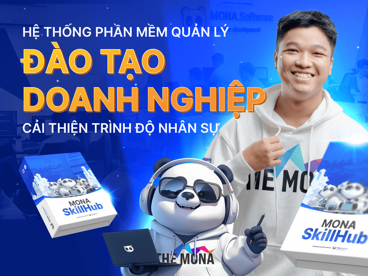 Phần mềm quản lý đào tạo MONA SkillHub