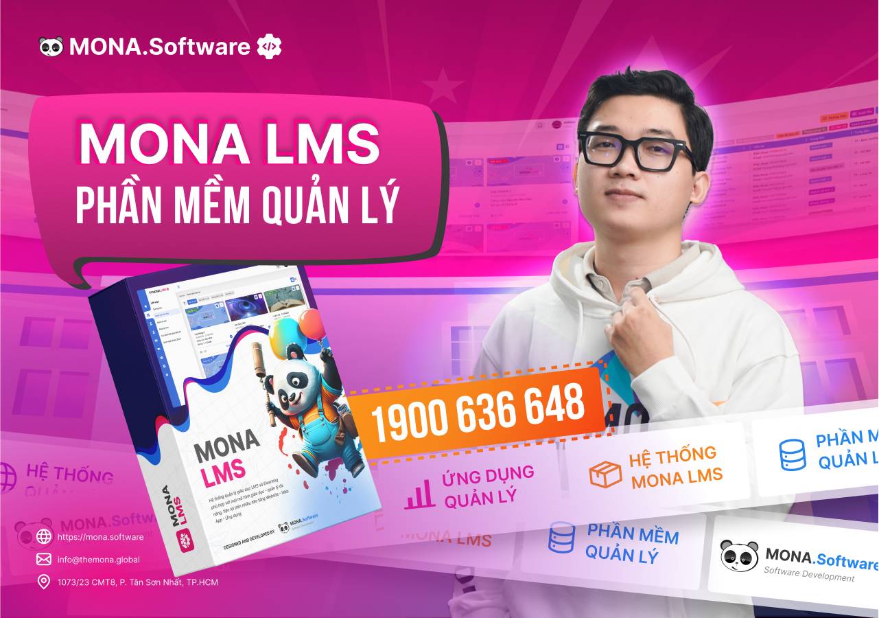 MONA LMS - Phần mềm quản lý thời khóa biểu tốt nhất thị trường