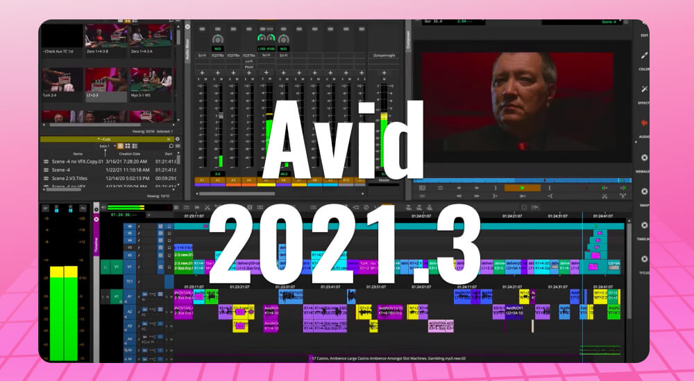 Avid Media Composer edit video