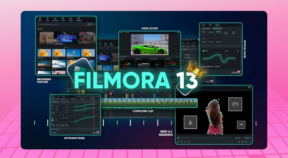 Filmora phần mềm chỉnh sửa video 