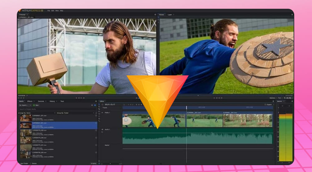 HitFilm Express phần mềm làm video